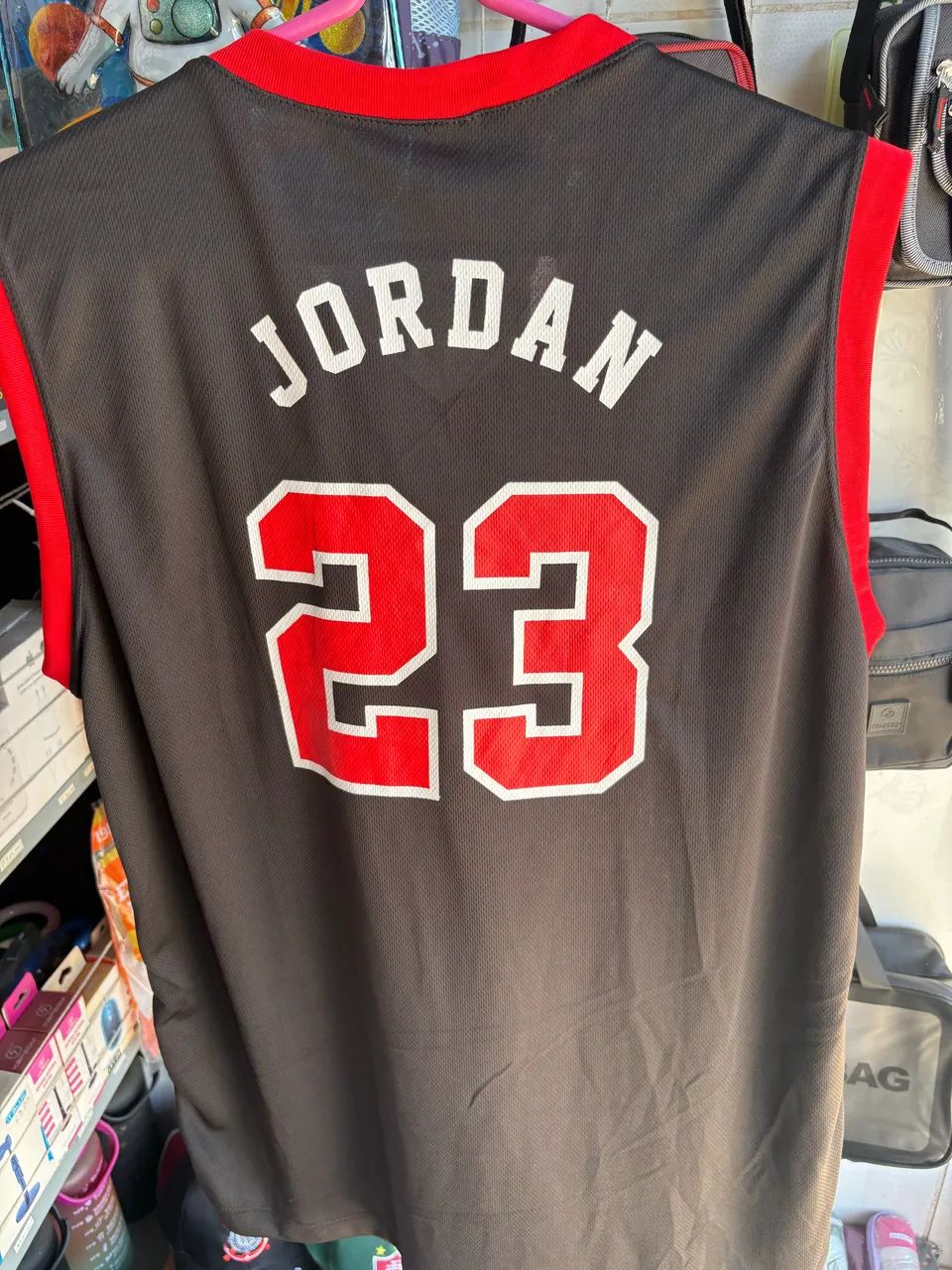 Camisa do Chicago Bulls (PRETA) - Foto 2