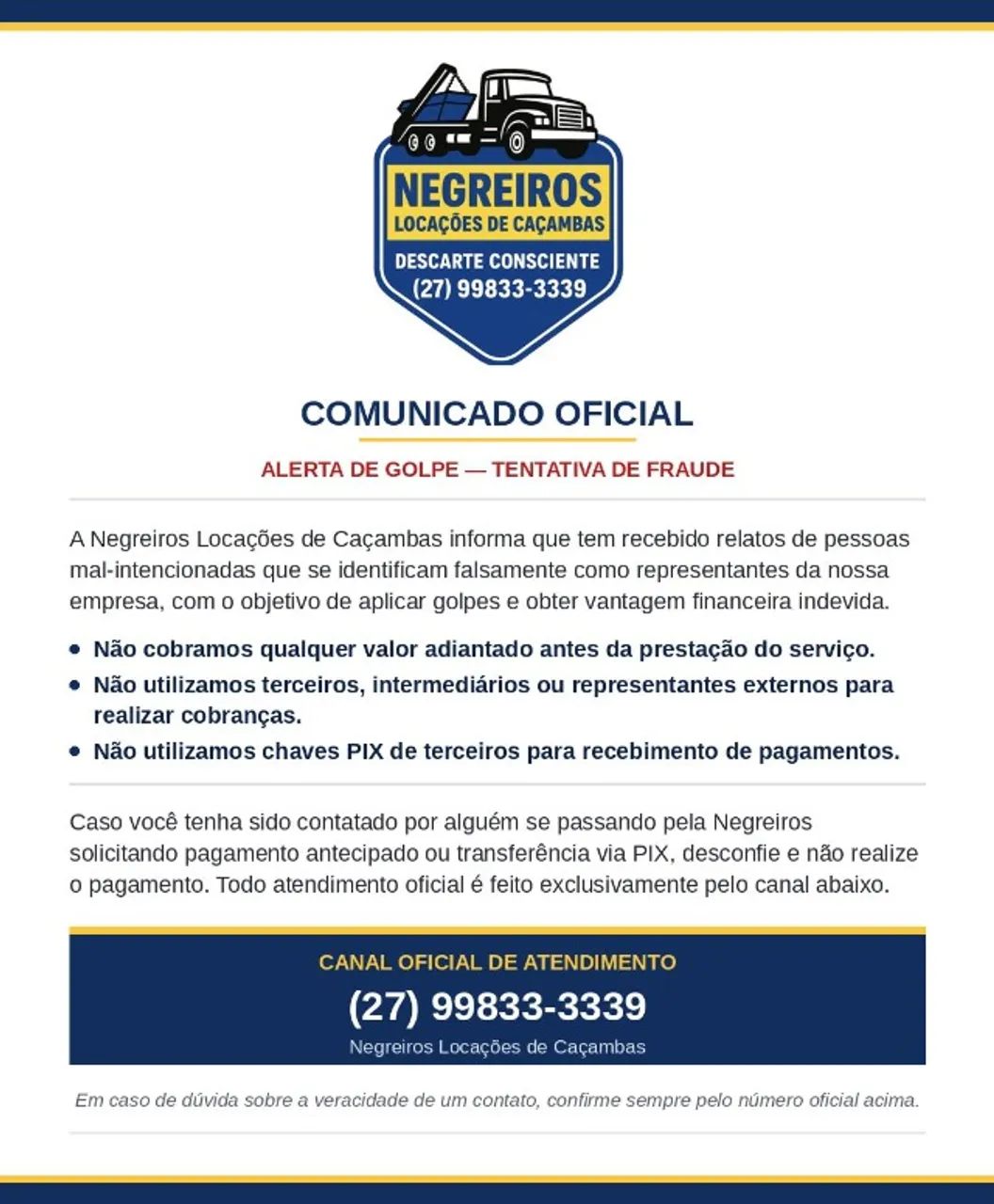 Aluguel Caçamba de Entulho Negreiros, DISK ENTULHOS (NAO COBRAMOS ADIANTADO)