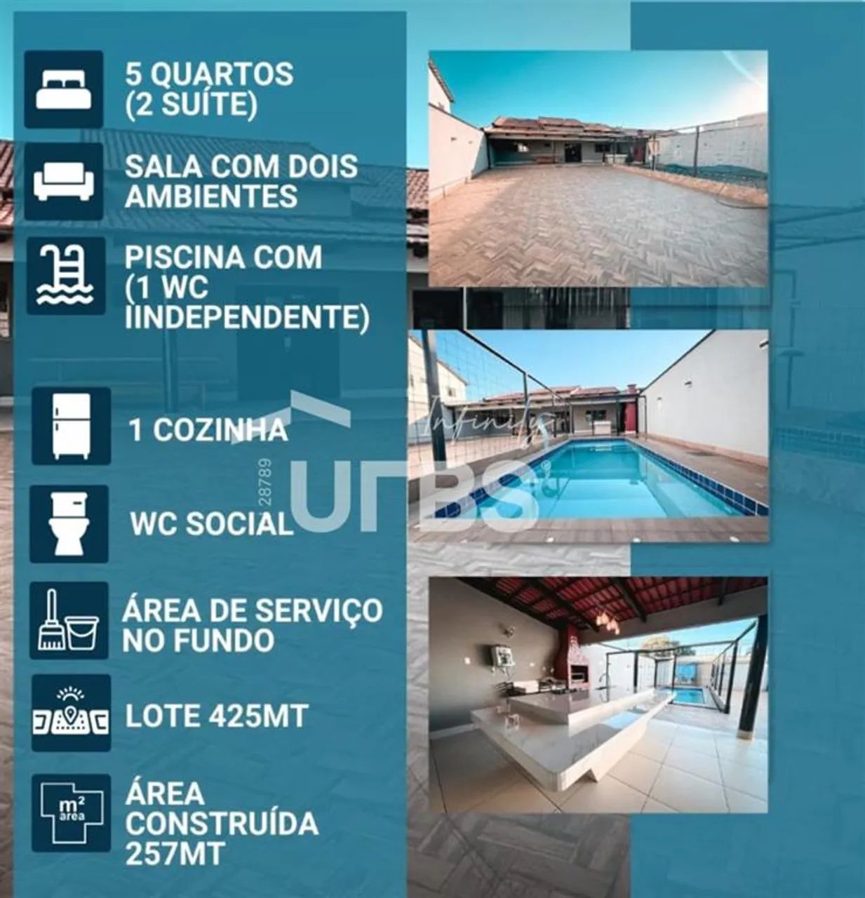 CASA 5 QUARTOS - PARQUE DAS FLORES - Foto 4