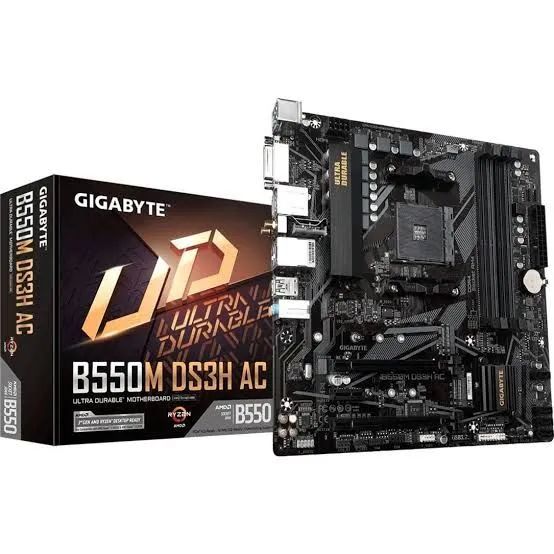 Placa-mãe Gigabyte B550M DS3H AC - AM4