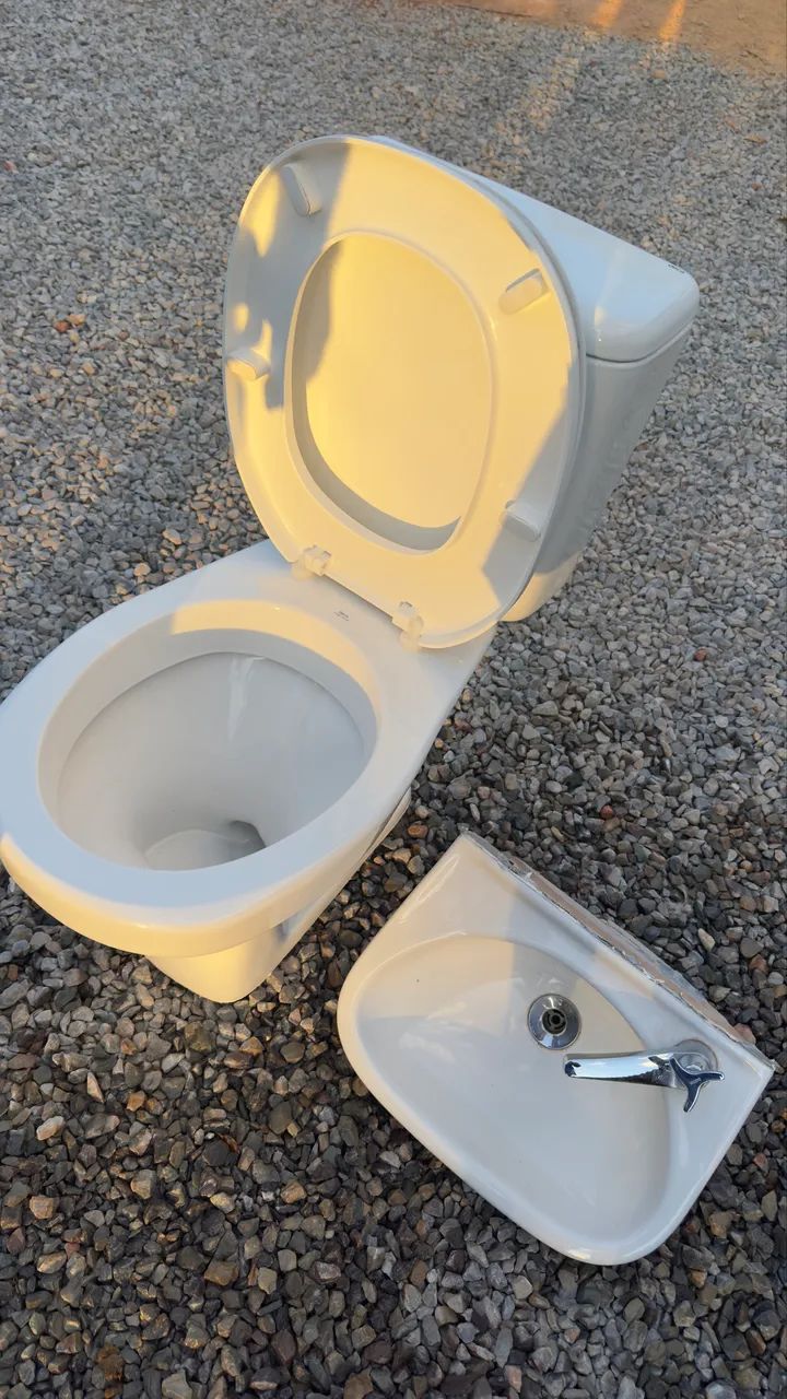 Vaso acoplado e pia  Deca  - Foto 3
