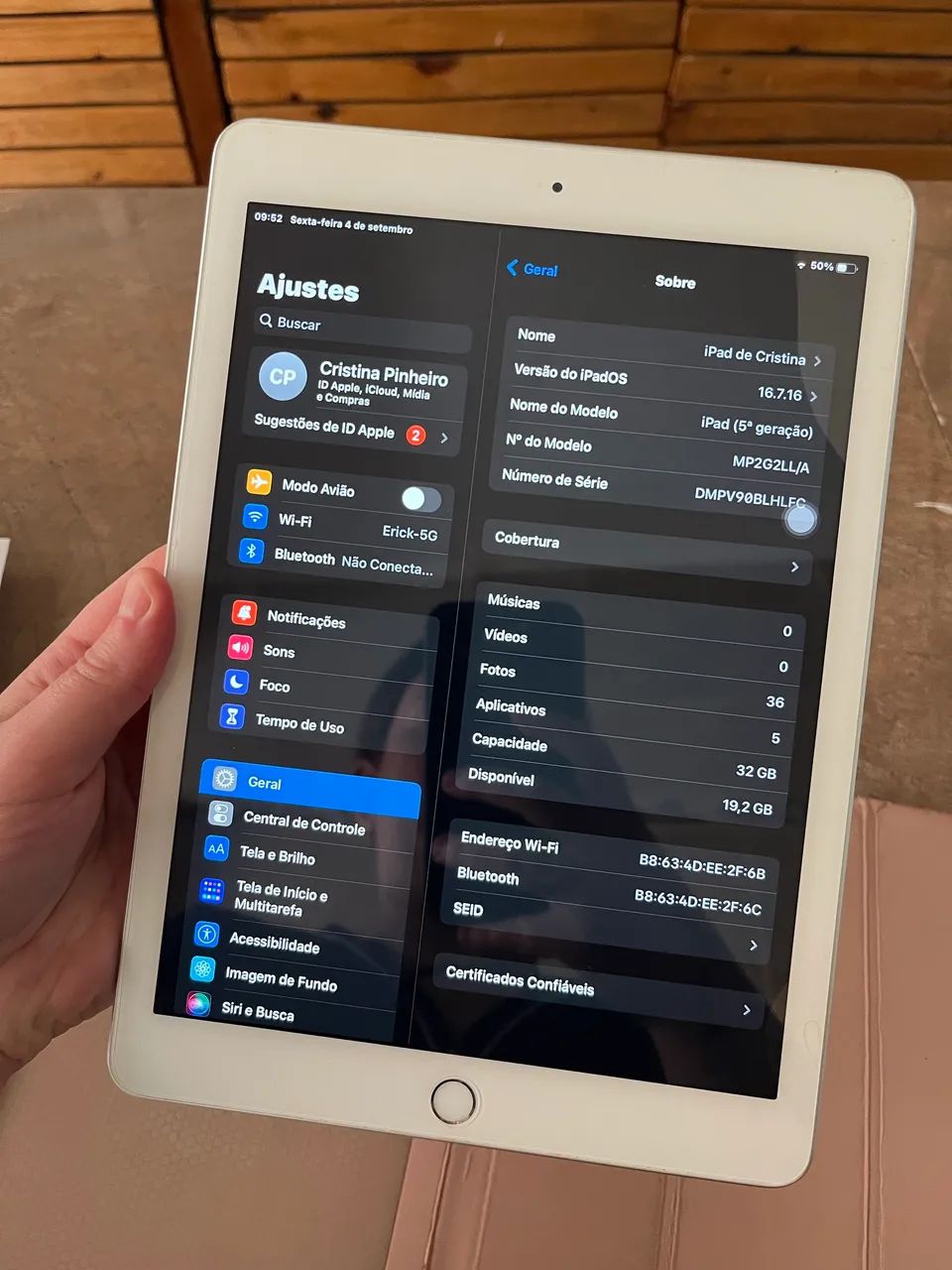 Vendo meu iPad 5ª Geração (2017)  - Foto 3