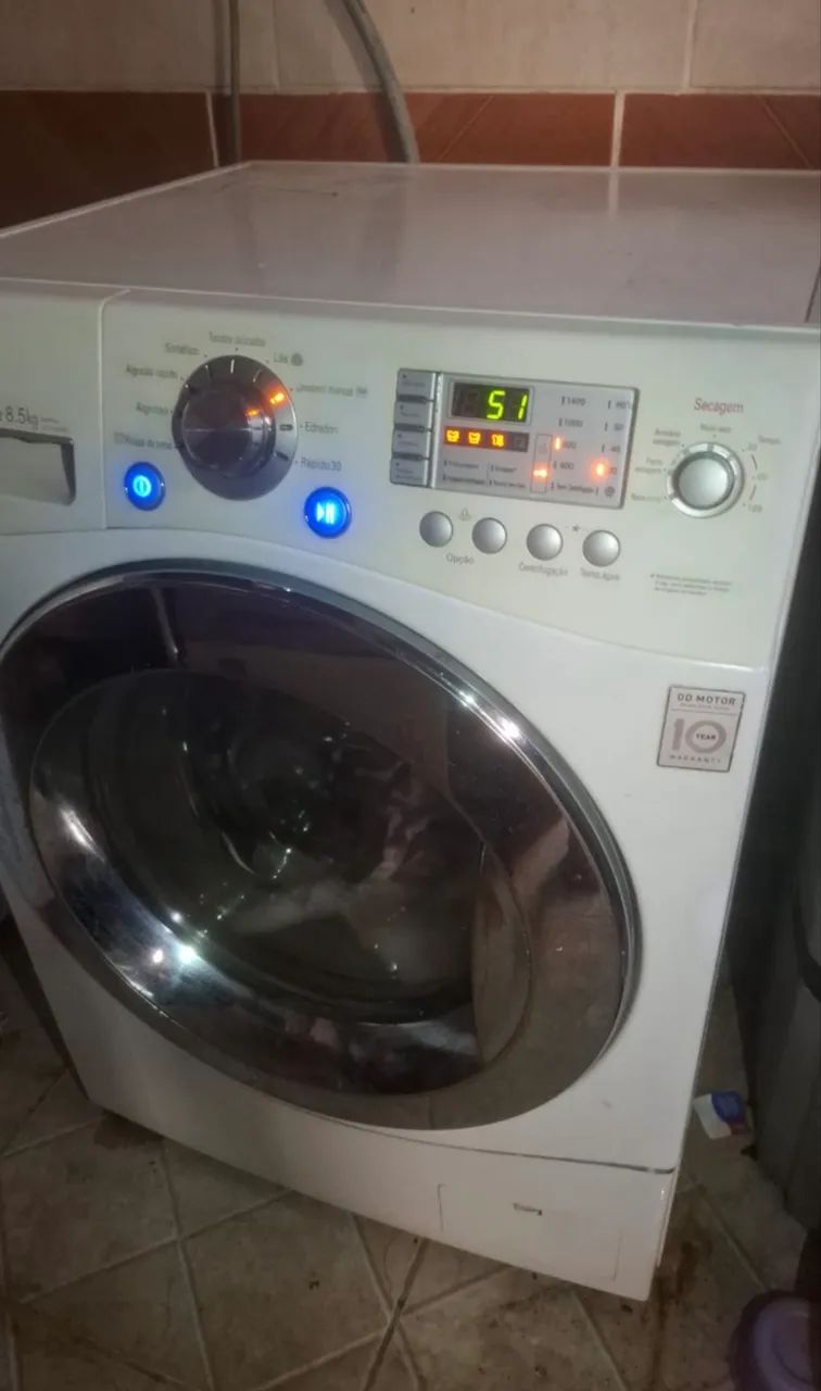 LG DirectDrive 8,5 KG Lava e Seca - Foto 4