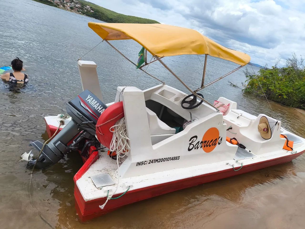 Jangada Equipada com Motor 25 HP - Foto 4