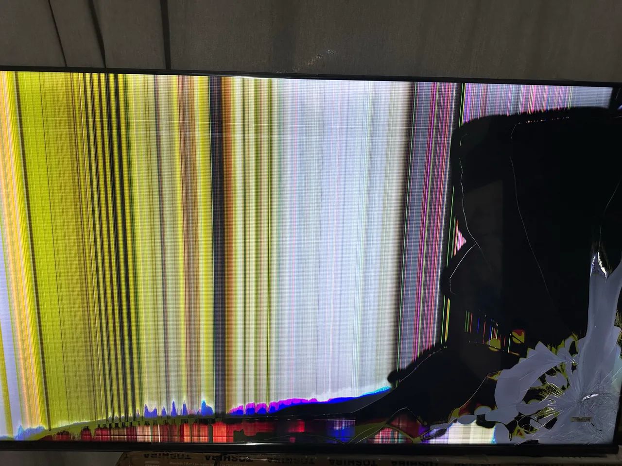 Tv Toshiba 50 polegadas para retirada de peças 