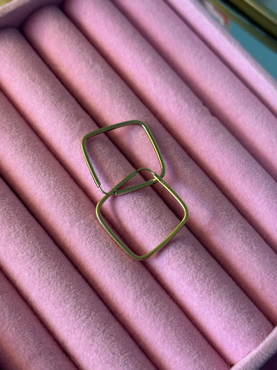 Argola em ouro 18k - Foto 2
