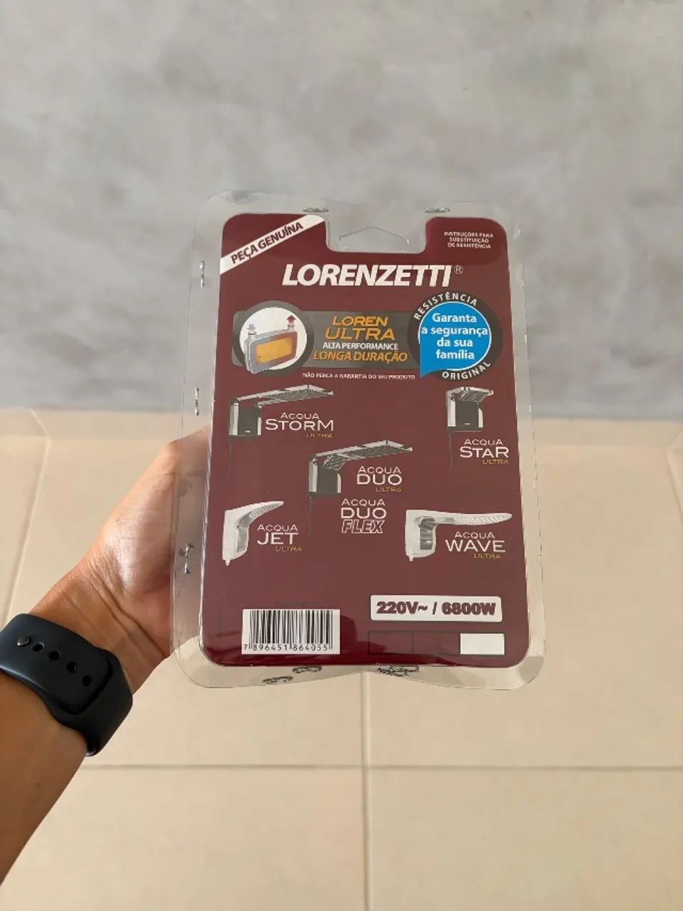 Resistência para Chuveiros Lorenzetti | 220V~ / 6800W | Produto Novo!
