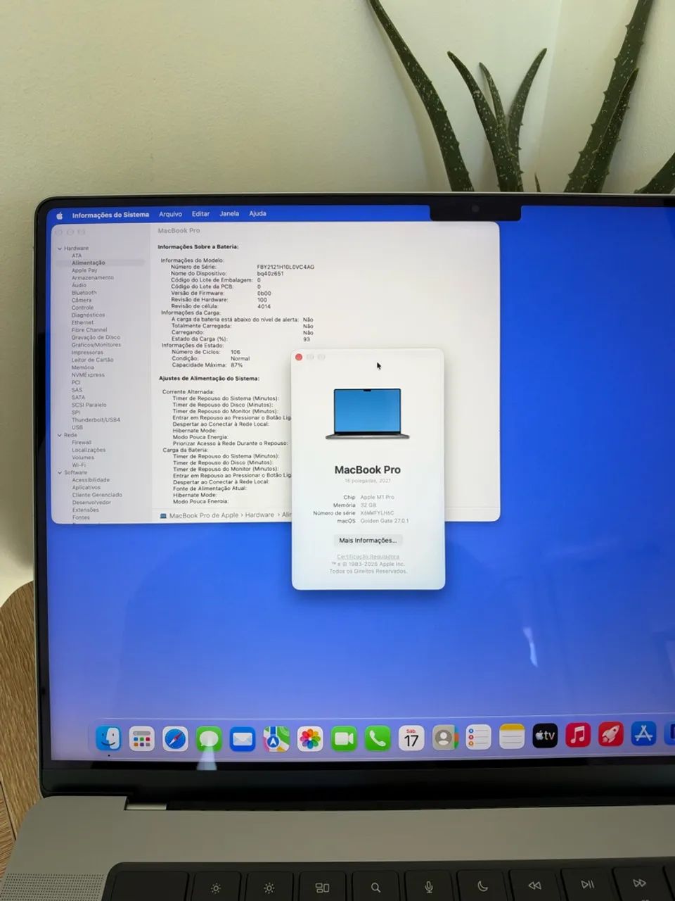 MacBook Pro 16 M1 Pro 32GB 512GB Excelente Estado - Foto 5
