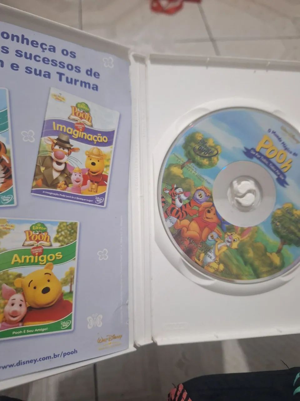 DVD Ursinho Pooh e Tom e Jerry originais e diversos - Foto 4
