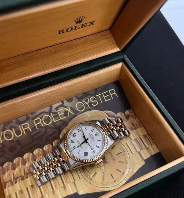 Rolex Datejust Aço e Ouro - Foto 3