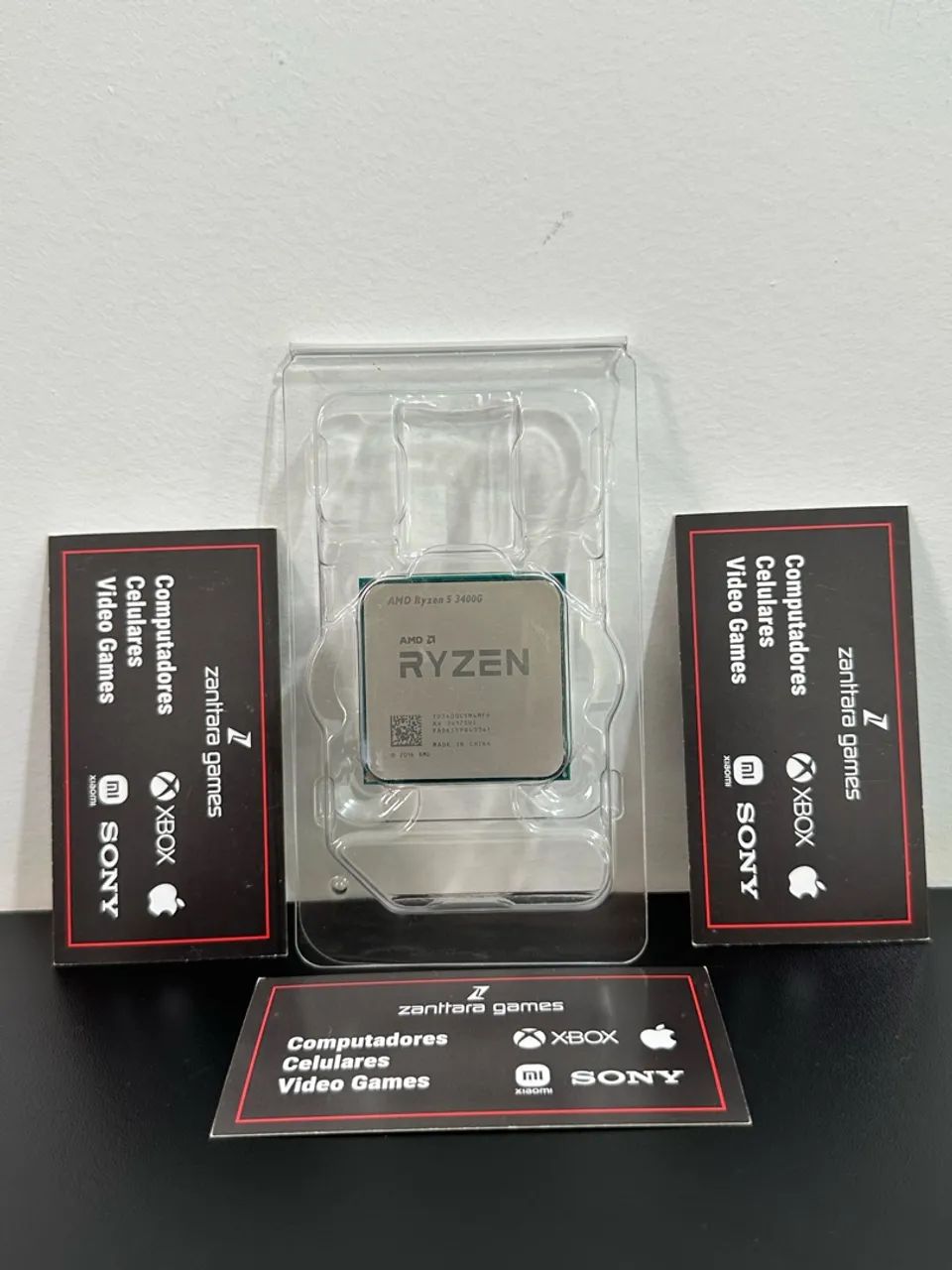 Processador AMD Ryzen 5 3400G Com Cooler Box - Faço Envio - Foto 3