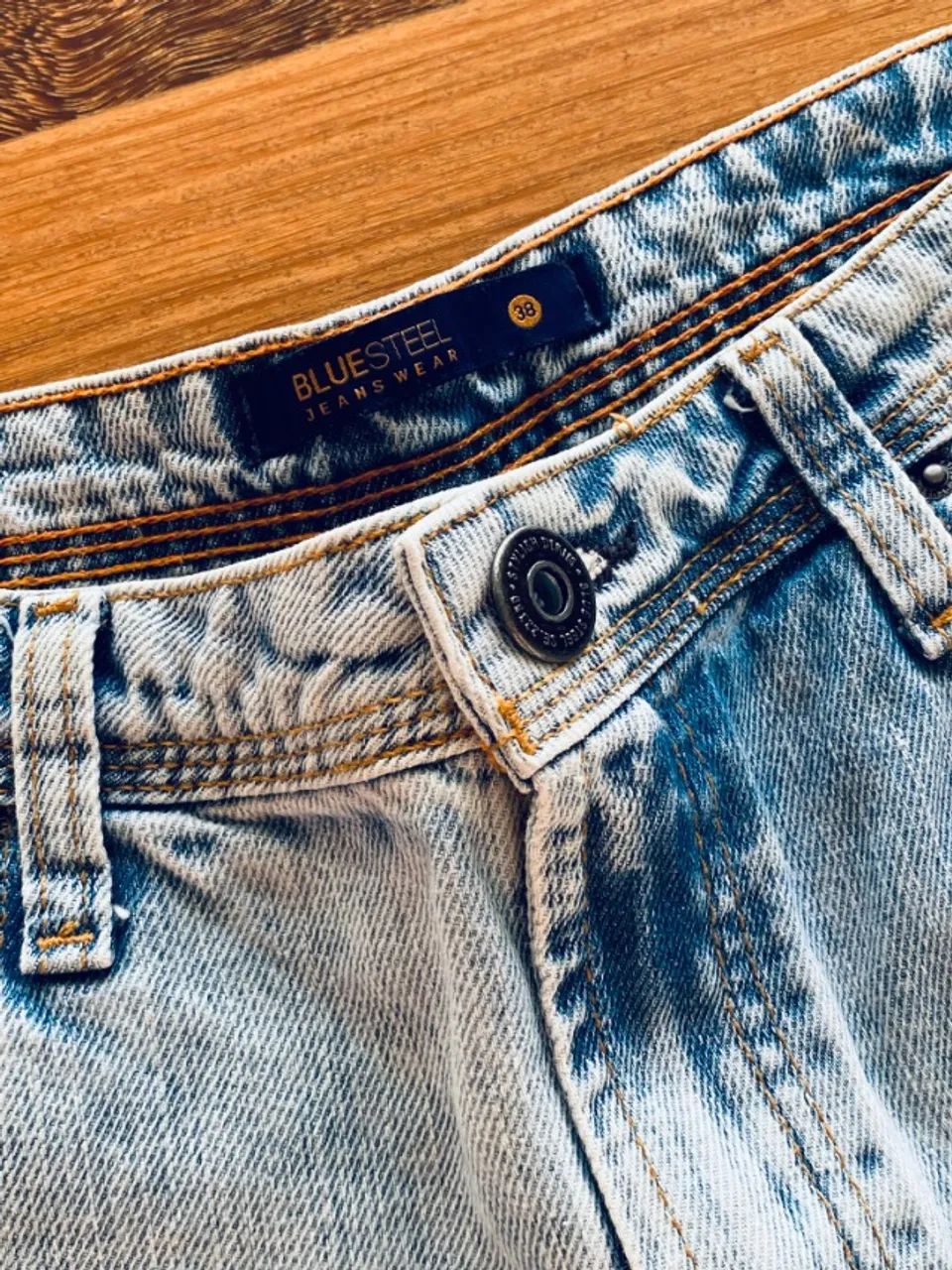 Shorts Jeans BLUESTEEL em estado de novo! - Foto 2