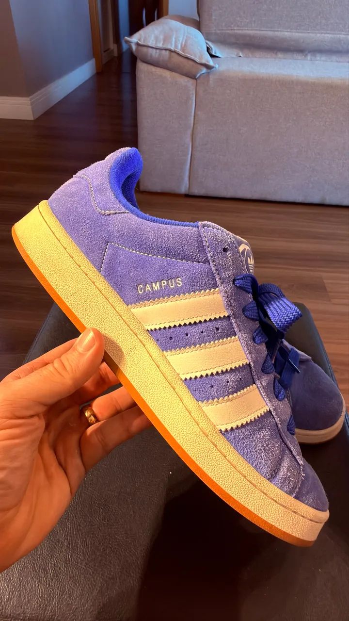 Tênis Adidas Campus Azul - Foto 3