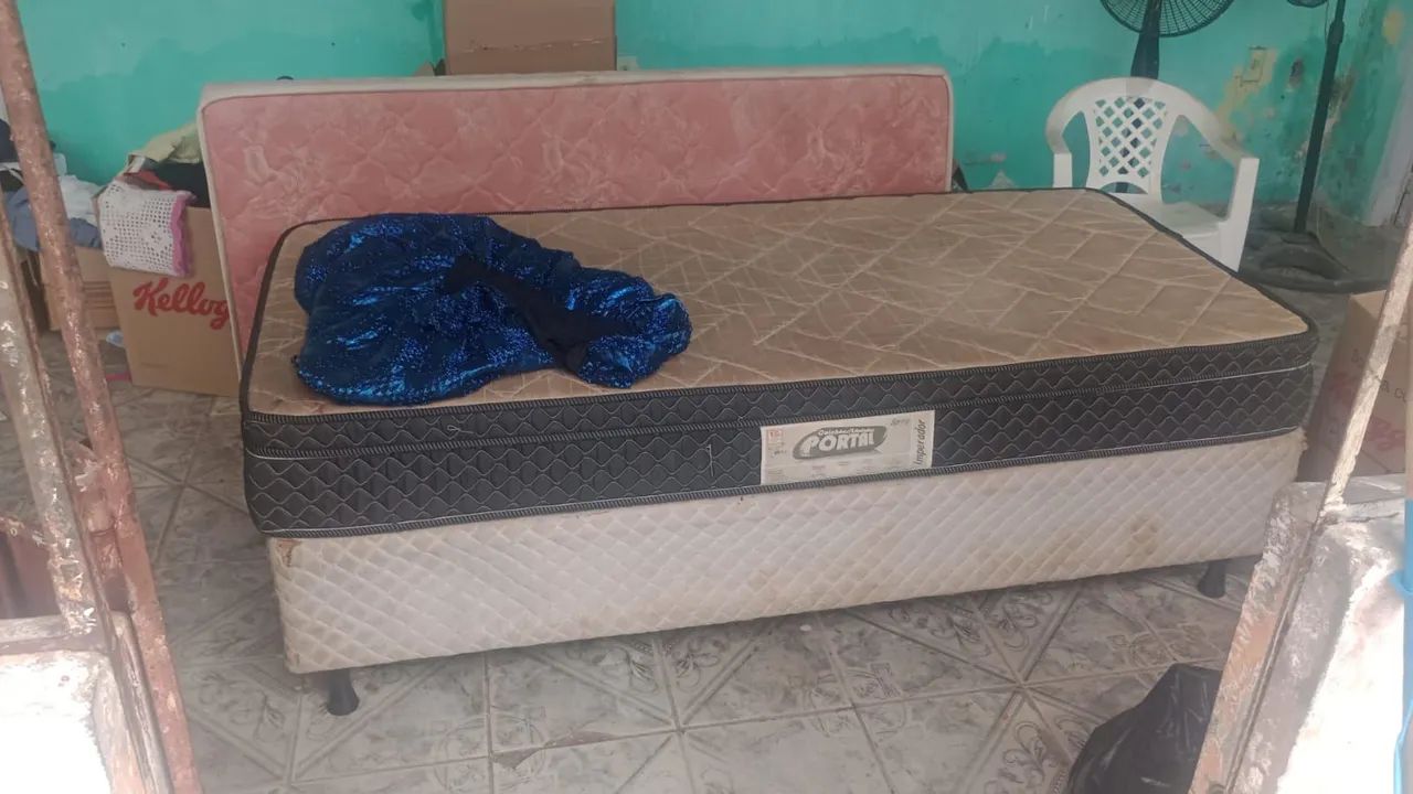 Cama box solteiro 