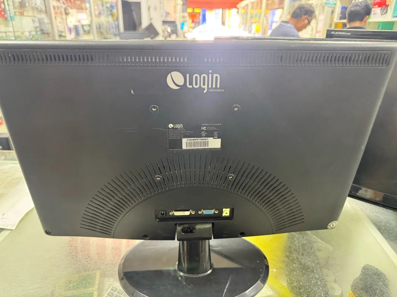 Monitor a venda 19 a 20 polegadas vga/dia 7 peças estoque - Foto 4