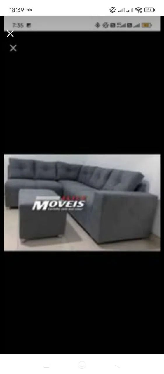 PROMOÇÃO SOFÁ CANTO SANDERO - Foto 5