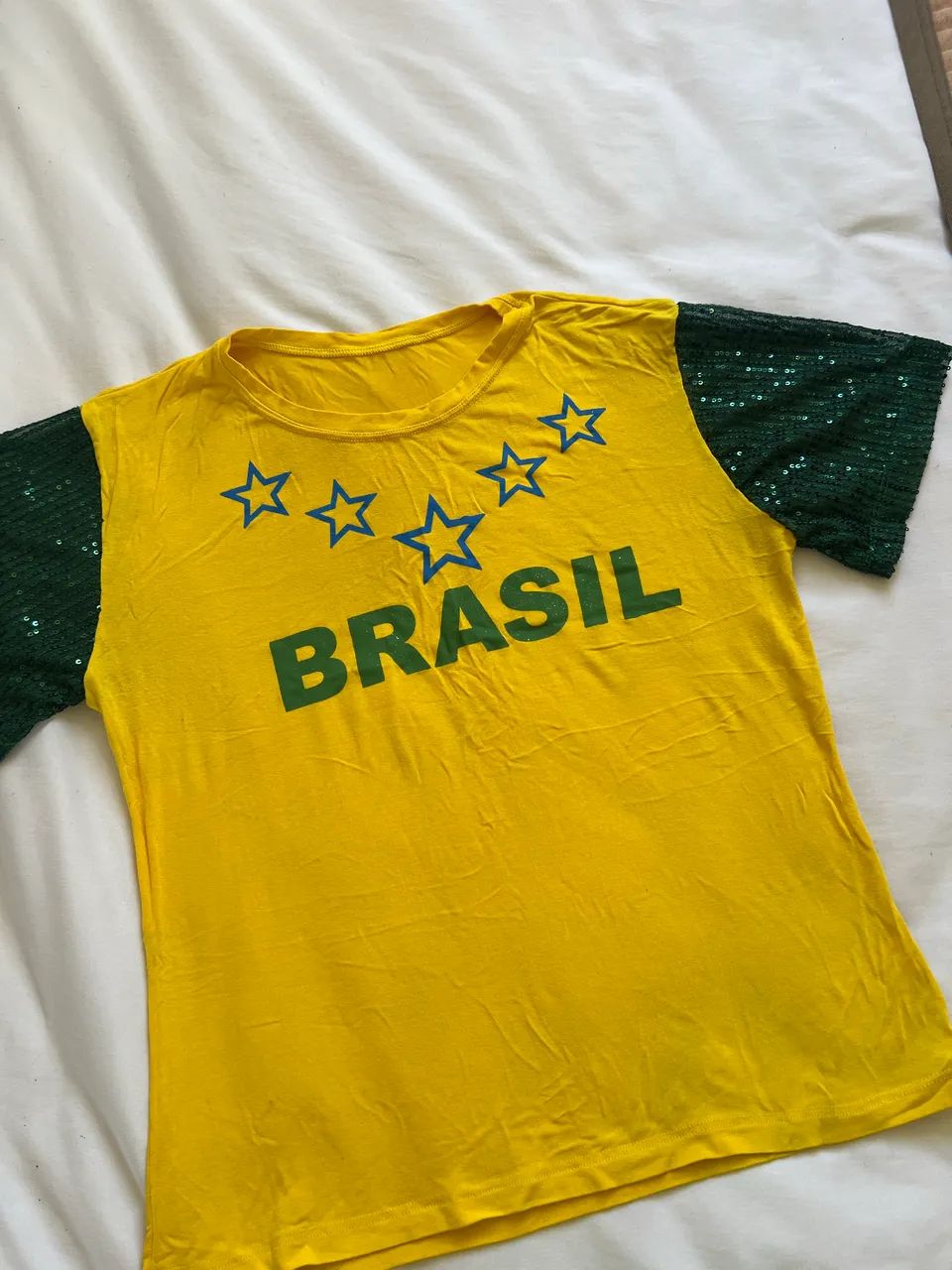 Blusa do Brasil costumizada 