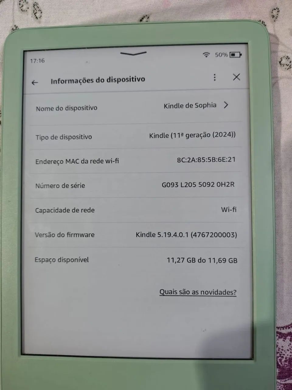 Kindle - 11ª Geração 
