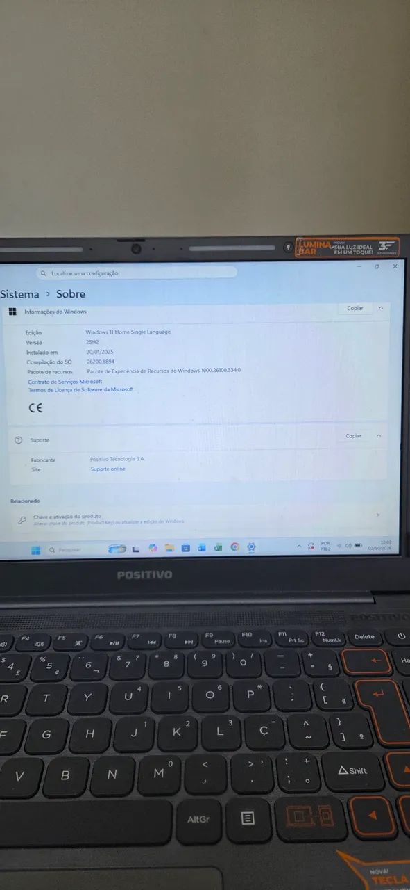 Notebook Positivo vision C14 - Foto 5
