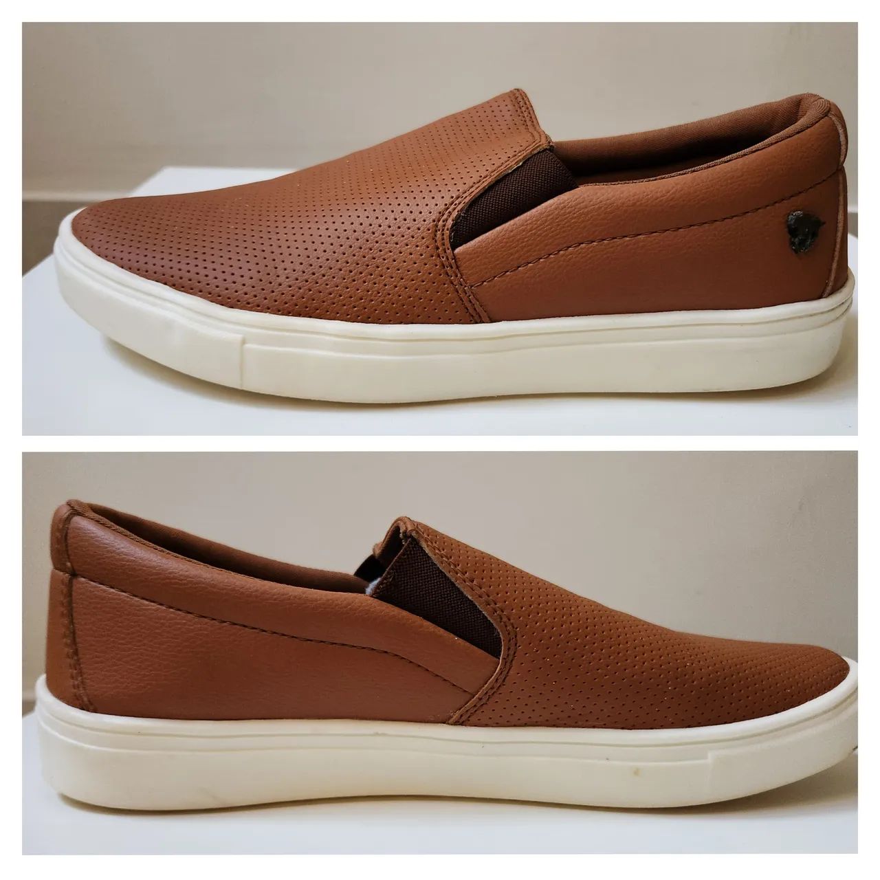(Bazar) Tênis Casual Slip On Polo Nº42 - Muito Conservado - Confortável - Foto 3