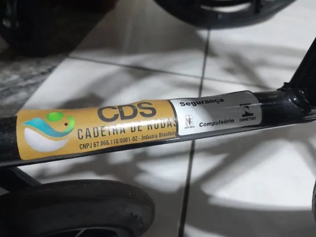 Cadeira de roda seminovo CDS - Foto 4