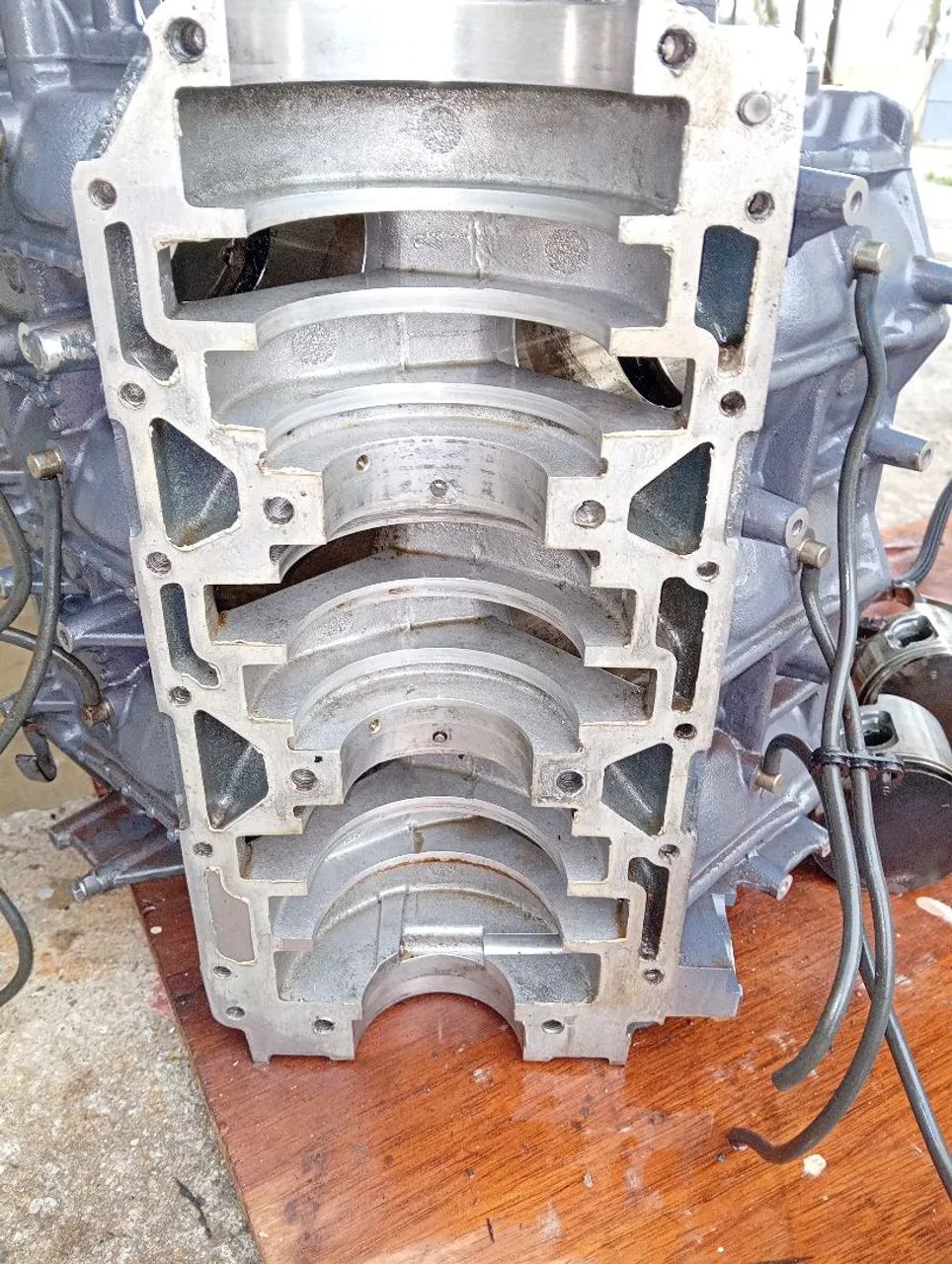 Yamaha200 Hp 2 tempo bloco do motor  - Foto 2