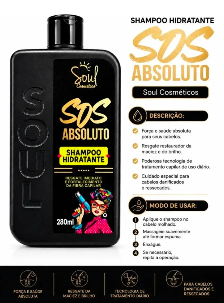 Kit cuidados para o cabelo  - Foto 2