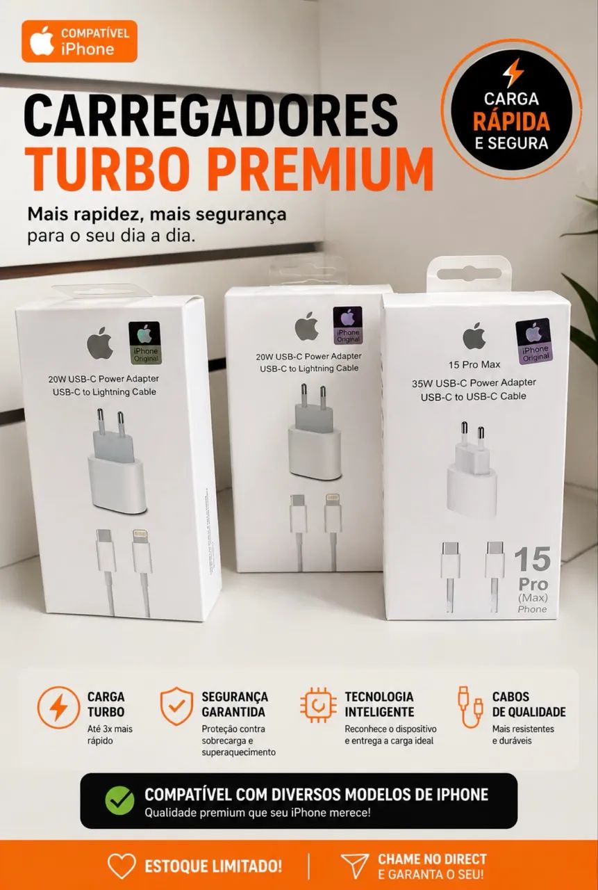 Carregador tipo C 