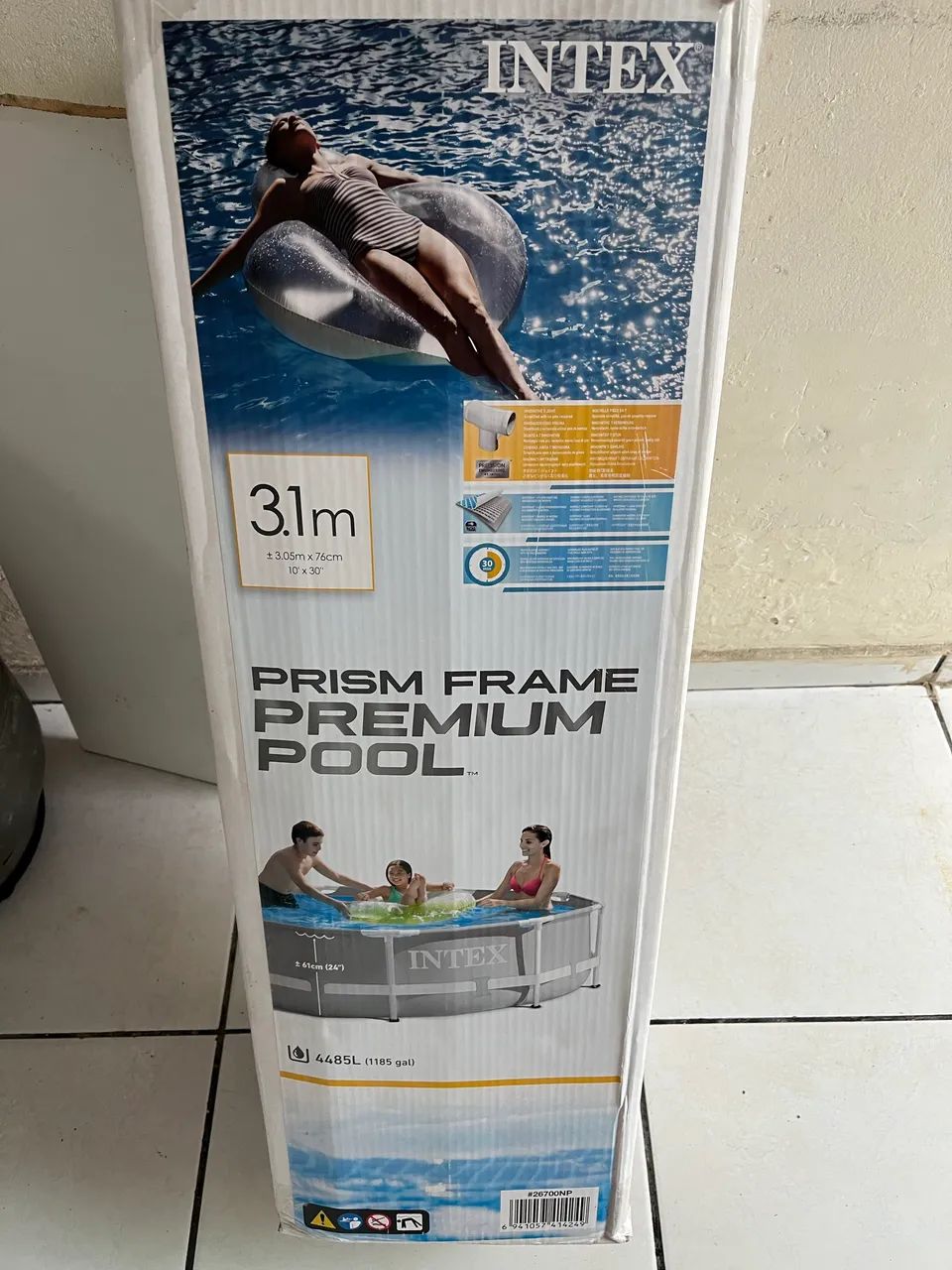 Piscina 4485 mil litros 