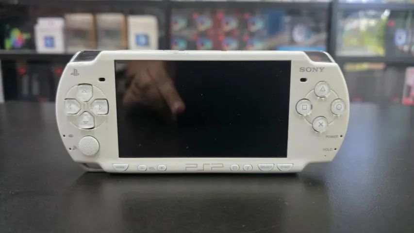 Console PSP2001 Star Wars Darth Vader - Branco +  Case + Capa (Modificado)
