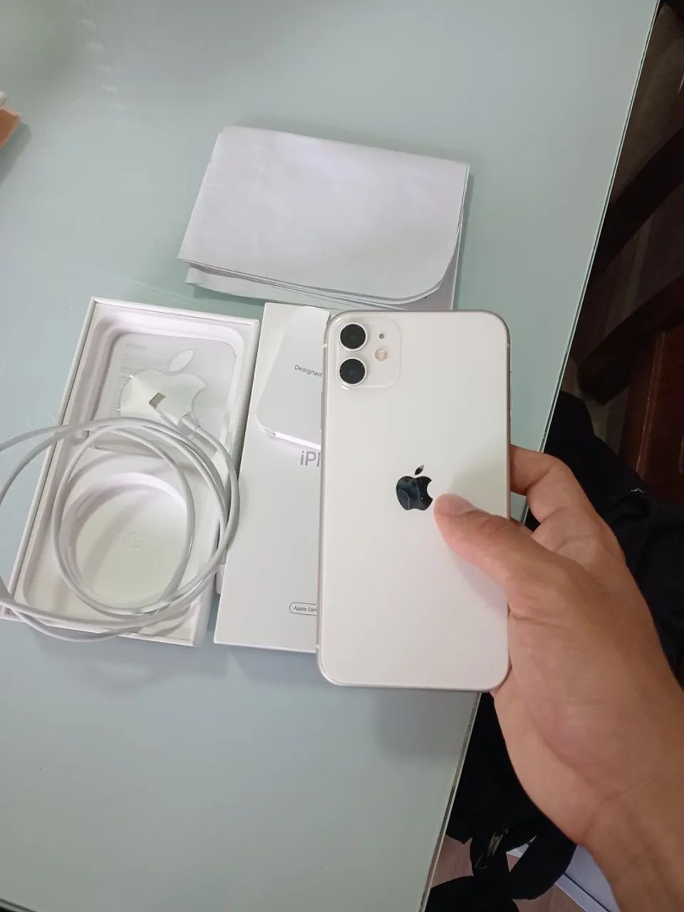 iphone 11 branco - Foto 2