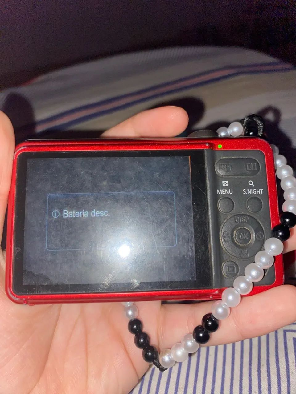 Câmera ES73 samsung vermelha - Foto 3