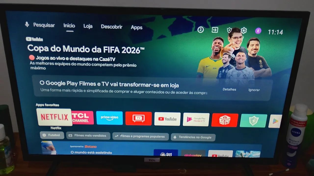 Televisão 32 polegadas TCL smartv