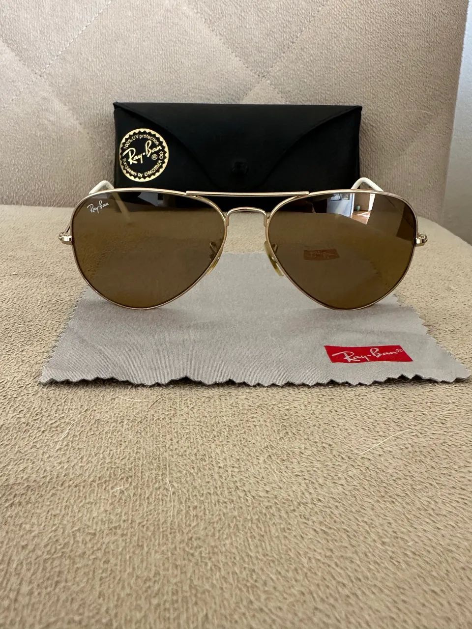 Óculos de Sol Ray-Ban Aviador Original - Foto 4