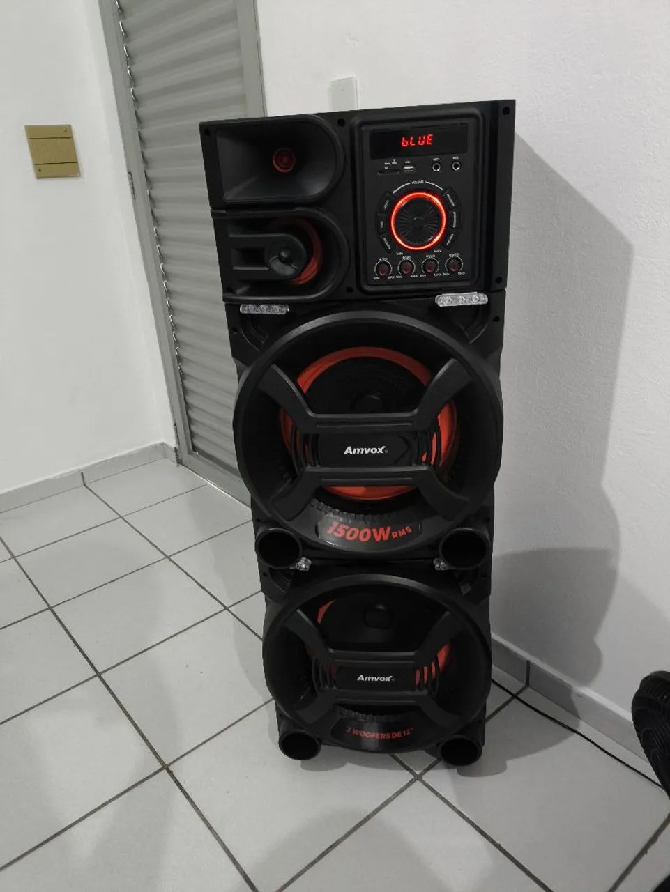 Vendo caixa de som Amvox 1500w