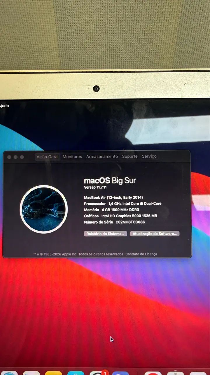 MacBook Air 2014 256GB - Notebooks - Passaré, Fortaleza 1537765709