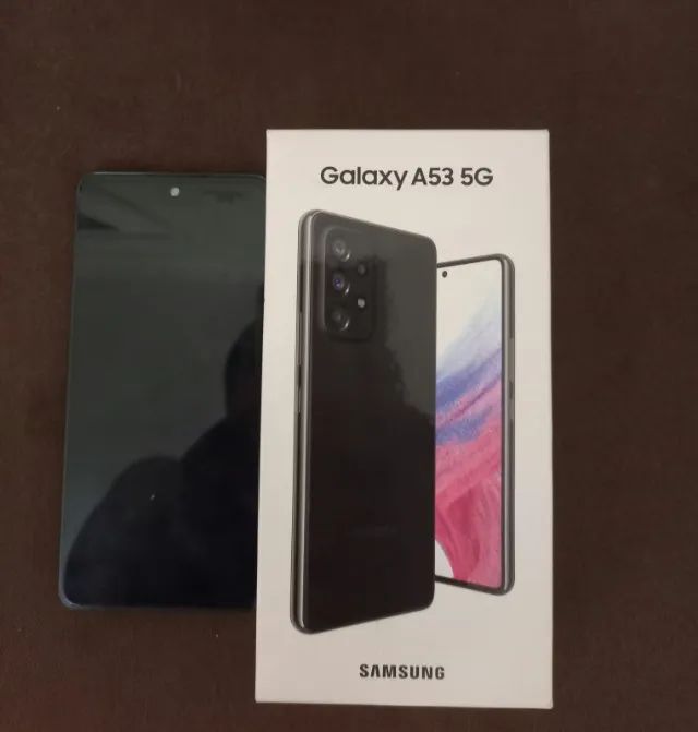 Celular Galaxy A53 5G com defeito 