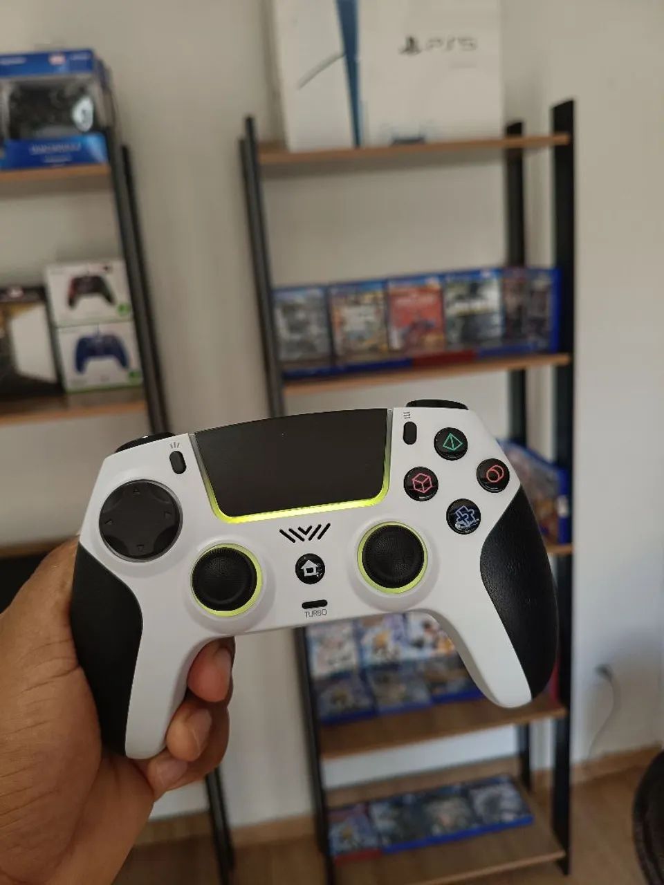 Controle ps5 sem fio com com Hall effect e padl - Foto 2