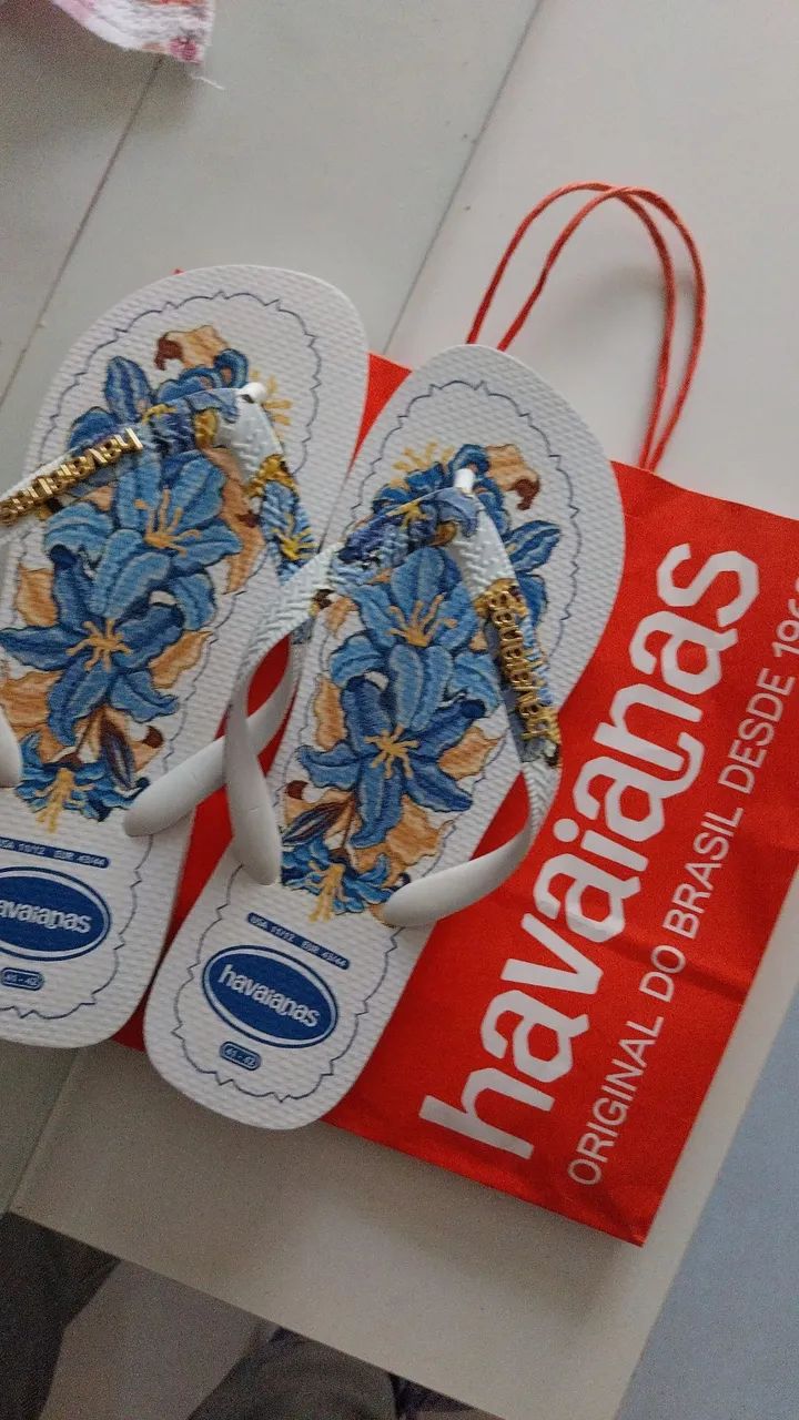 Havaiana ORIGINAL Nova!! 41/42 - Foto 2