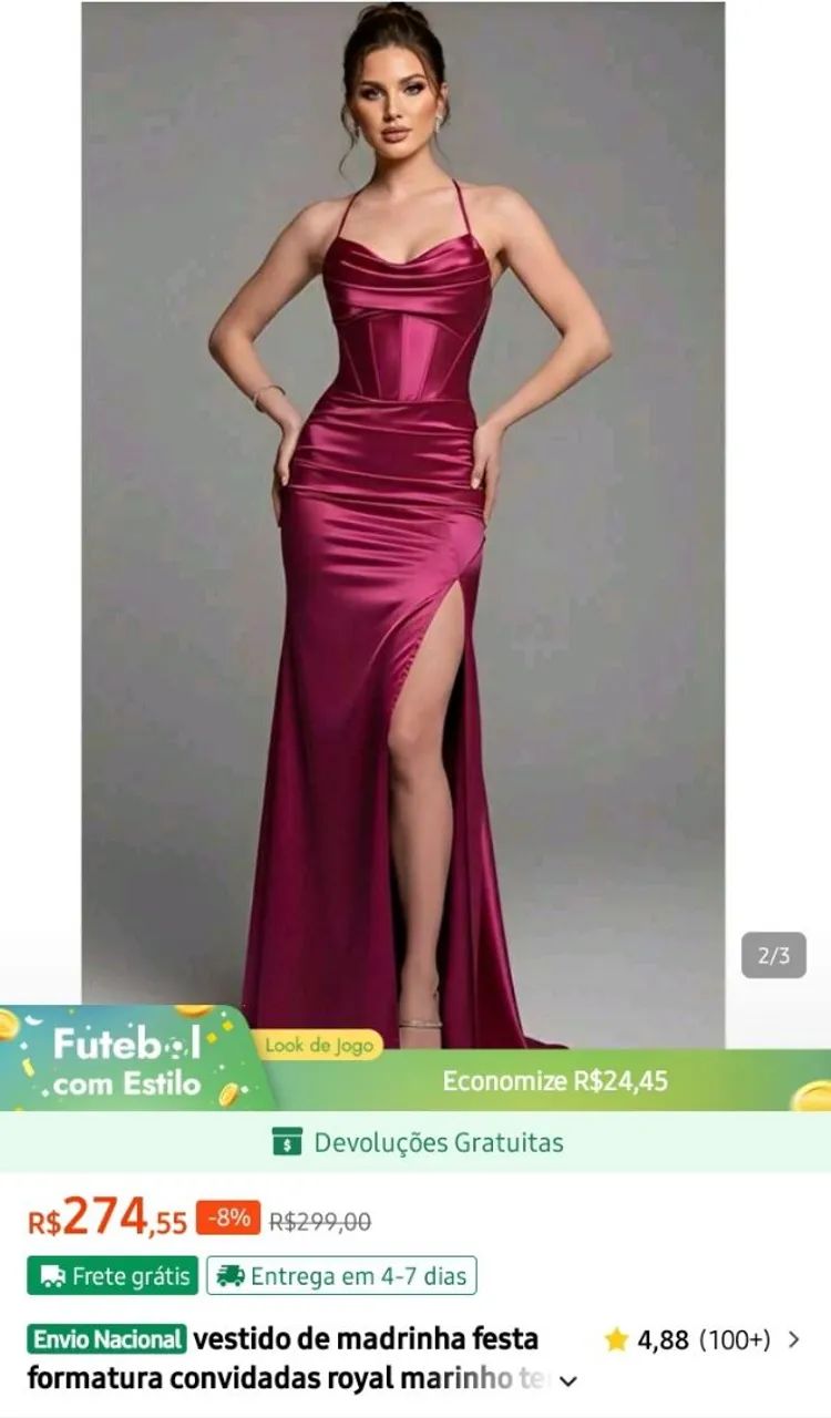 Vestido de festa - Foto 2