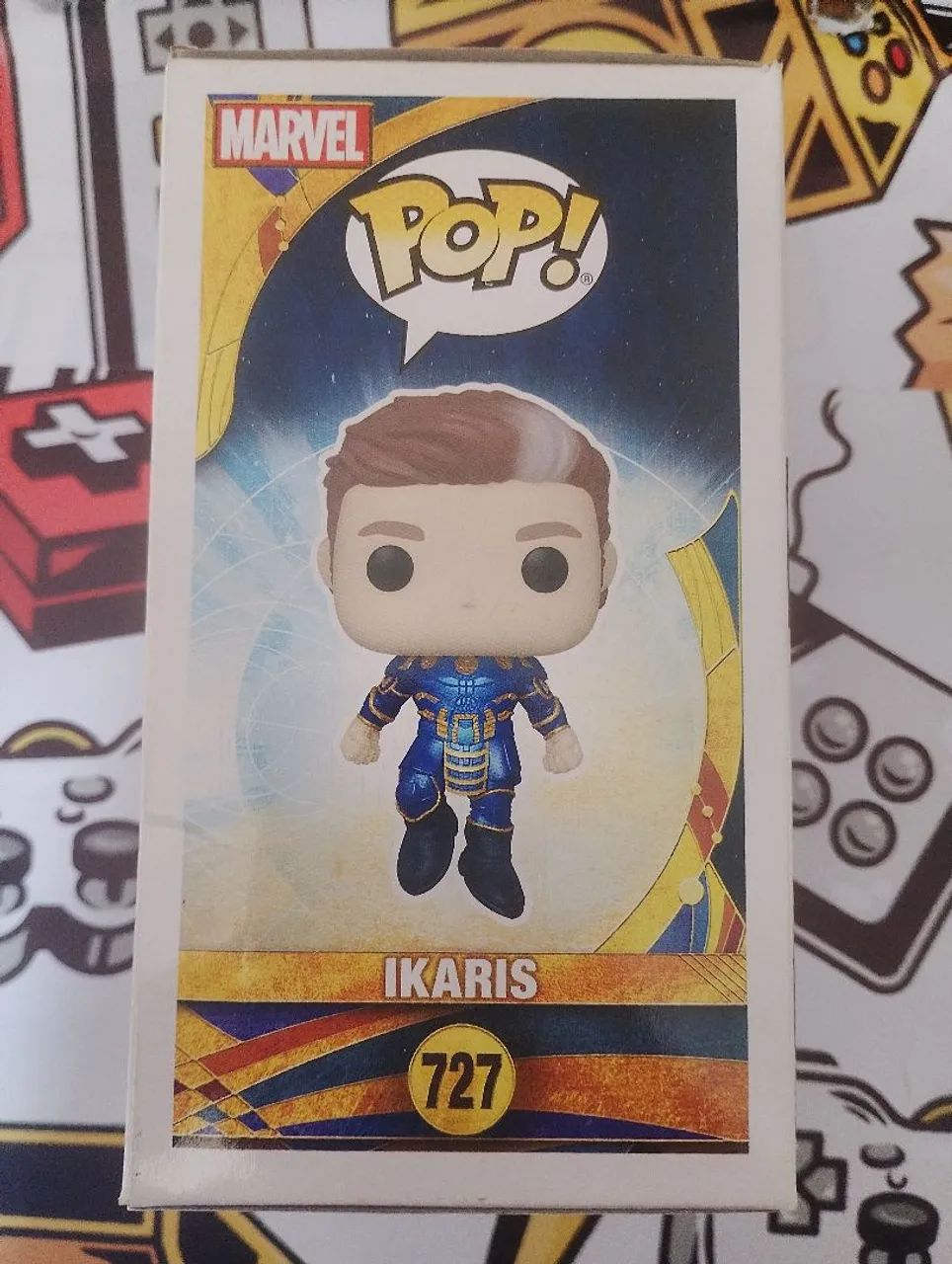 Boneco pop funk Marvel Eternals IKARIS N727 faço Olx pay  - Foto 5