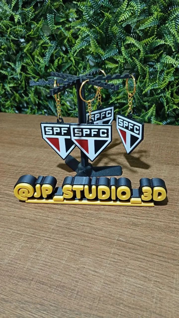 Kit 4 chaveiros do São Paulo FC - Foto 2