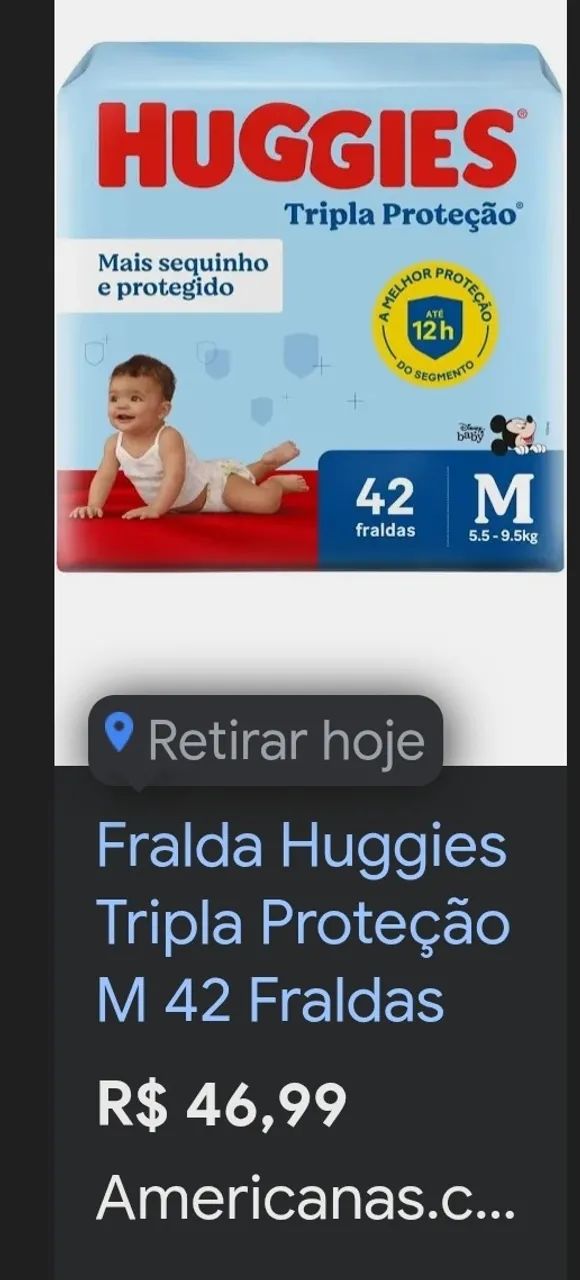 Fraldas Huggies - R$ 15 cada - Foto 2