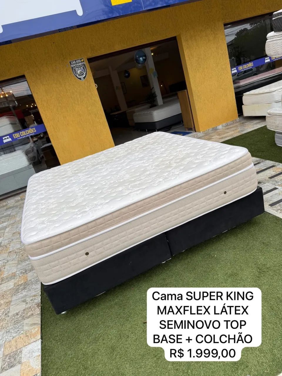 Cama box SUPER KING MAXFLEX LÁTEX 