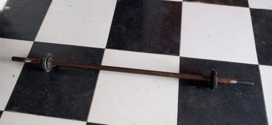 barra musculação reta - Foto 2