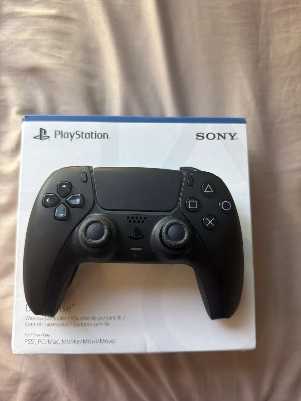 Controle ps5 novo com caixa
