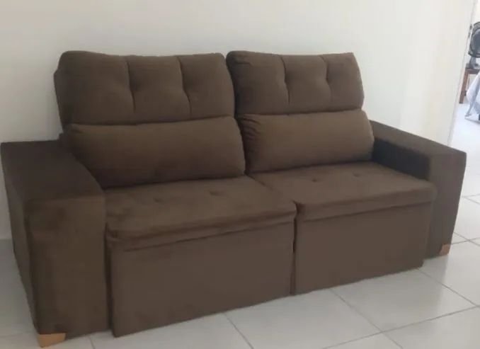 Vendo sofá retrátil reclinavel  - Foto 2