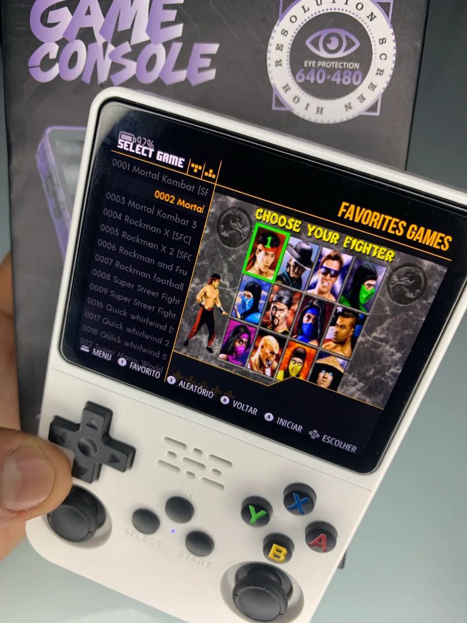 Console portátil 21 mil jogos - Foto 3