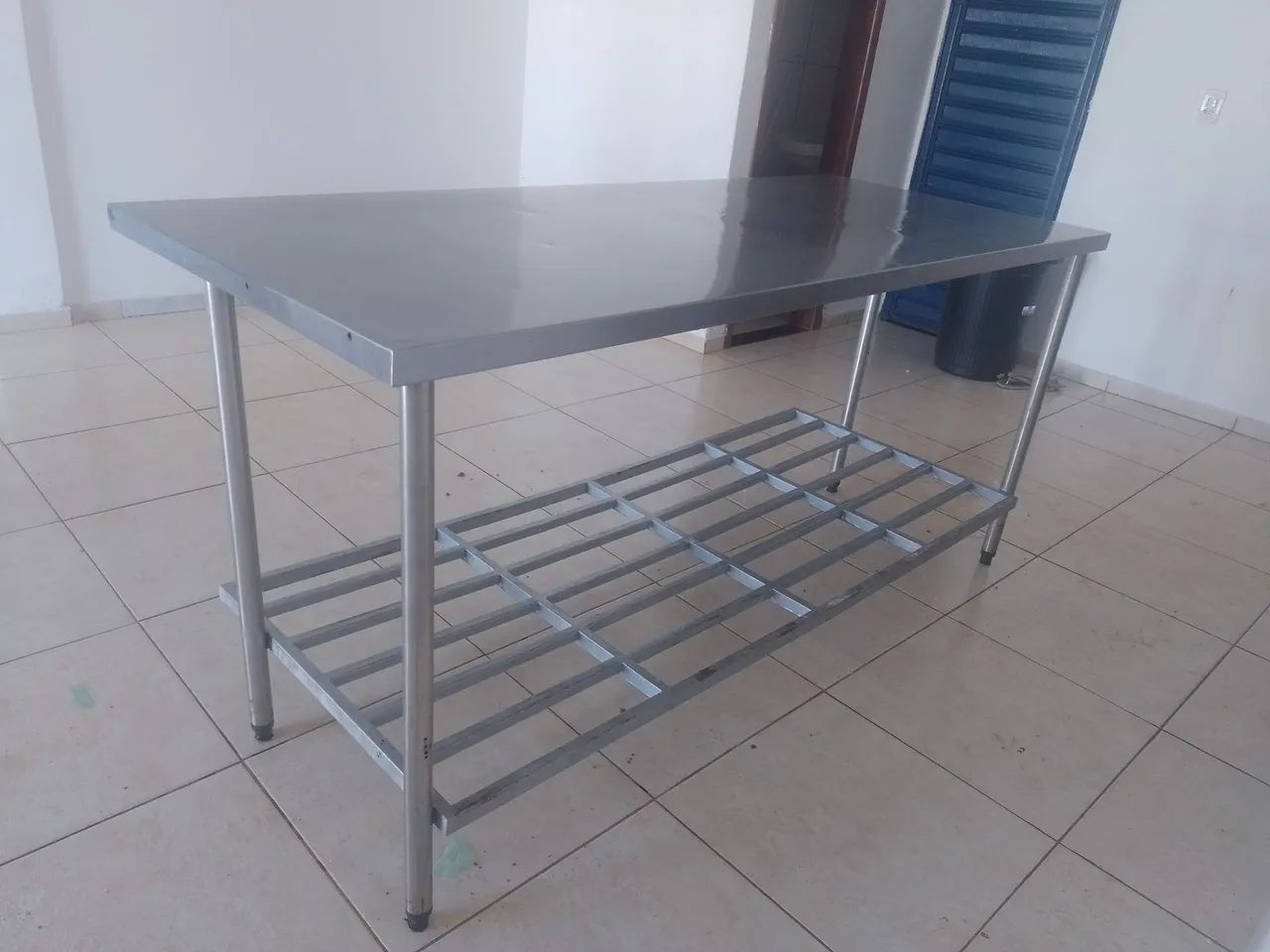 Mesa inox 1,90x80 
