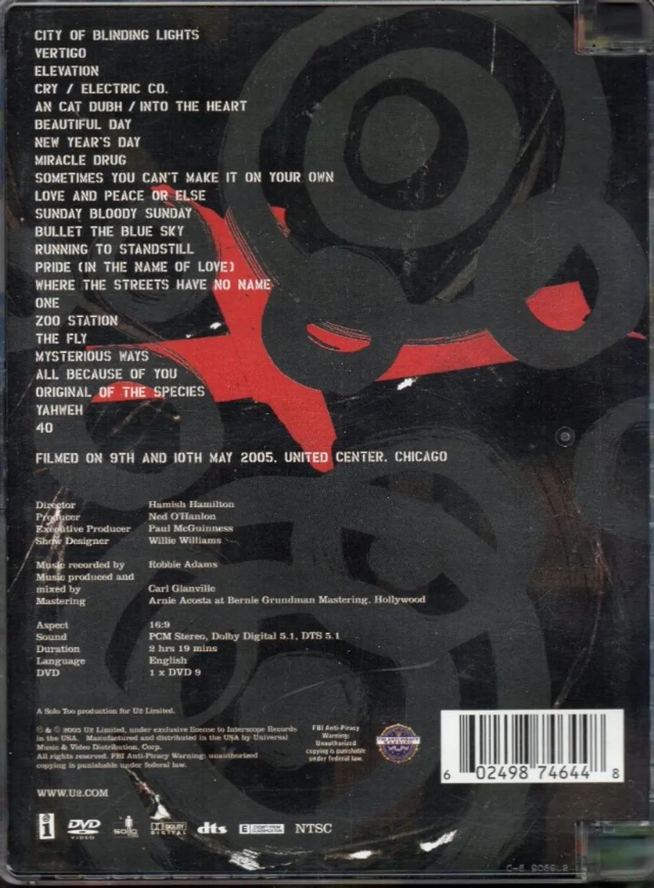 Dvd U2 - Vertigo 2005 Live From Chicago (importado) - Foto 2